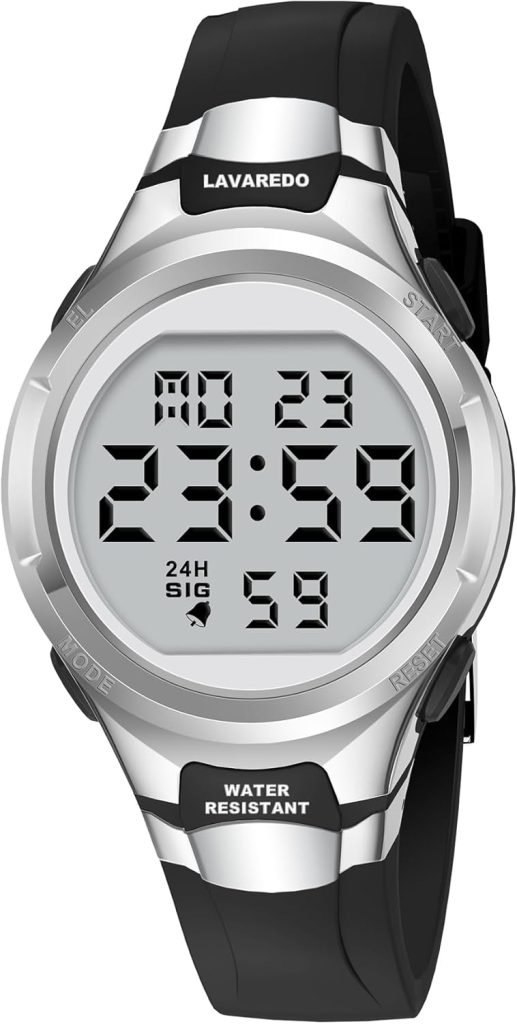 Watches for Women Sport Digital Womens Watch Waterproof with Strap Alarm/Stopwatch/Chronograph/LED Back Light