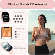 Smart Watch for Men 1.83" Fitness Tracker with Heart Rate Blood Pressure Monitor - Image 4