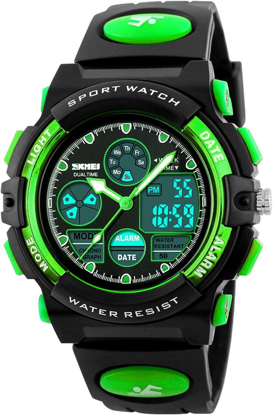 Digital Sport Outdoor Multi Function Waterproof with LED