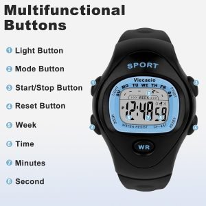 Digital Outdoor Waterproof Multifunctional Sports Watch with Beautiful Gift Box - Image 3