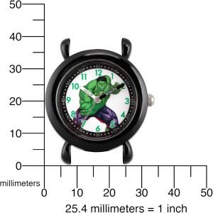 MARVEL Kids' Plastic Time Teacher Analog Quartz Silicone Strap Watch - Image 5