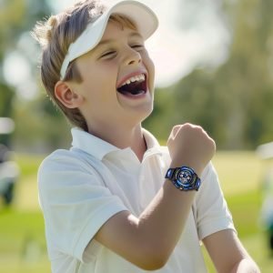 Waterproof Watch with Alarm Clock Stopwatch Wrist Watch - Image 2