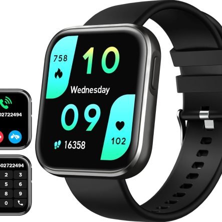 Smart Watch for Women with Bluetooth Calling, Heart Rate Monitor