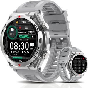 Smart Watch, 1.52-Inch Touch Screen Smartwatch with Text and Call, Heart Rate, Blood Oxygen