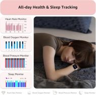 Smart Watch for Men 1.83" Fitness Tracker with Heart Rate Blood Pressure Monitor - Image 3