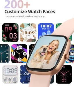 Smart Watch HD Screen Watches for Women, Waterproof Fitness Tracker Watch with Heart Rate Sleep Monitor, - Image 6