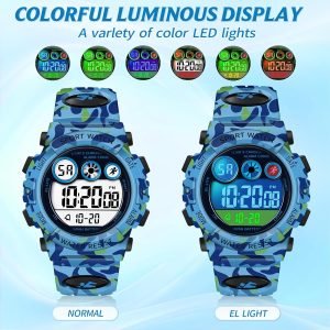 Watch Digital Outdoor Sport Waterproof Boys Watches - Image 5