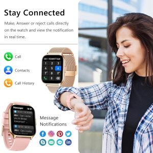 Smart Watch 2.0" Fitness Tracker Watch with Heart Rate/Blood Pressure/Blood Oxygen Monitor - Image 3
