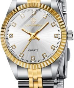 Watches for Women,Stainless Steel Ladies Wrist Watches, Waterproof Analog Watch with Luminous, Dainty Dress Watch, Gifts for Women