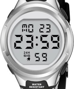 Watches for Women Sport Digital Womens Watch Waterproof with Strap Alarm/Stopwatch/Chronograph/LED Back Light
