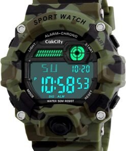 Boys Sport Watch,Waterproof Digital Electronic Casual Wrist Kids Sports Watch