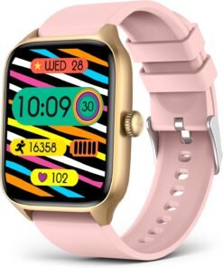 Smart Watches for Women, Activity Fitness Tracker 1.96″ HD Full Touch Screen with Heart Rate