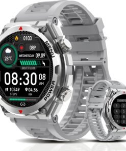 Smart Watch, 1.52-Inch Touch Screen Smartwatch with Text and Call, Heart Rate, Blood Oxygen