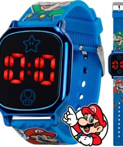 Accutime Super Mario Watch: Show Off Your Blue Time-Telling Skills!